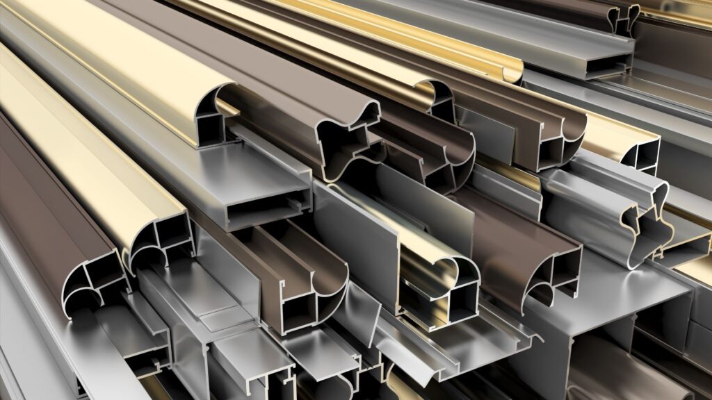 Temiz Profil Alüminyum Hurda Parçaları