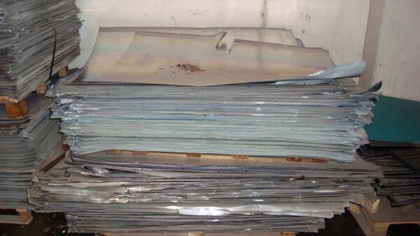 Saf Ofset Matbaa Kalıbı Hurdaları